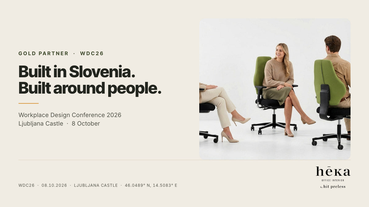 Heka ist Gold-Partner der Workplace Design Conference 2026