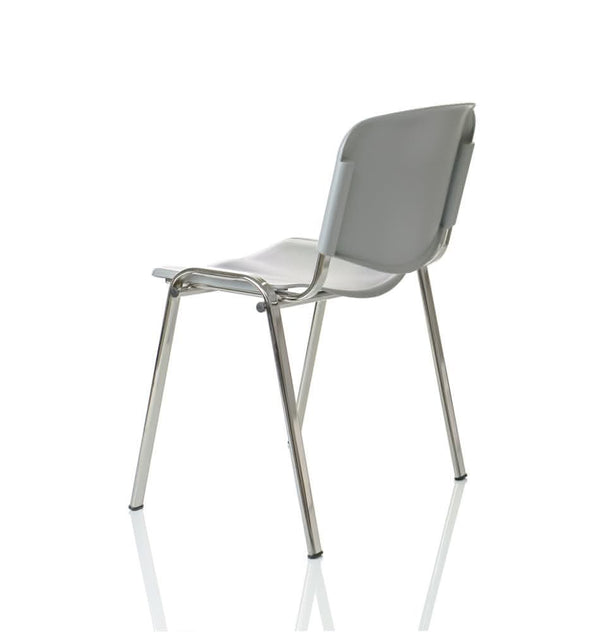 Visy upholstered gray chair