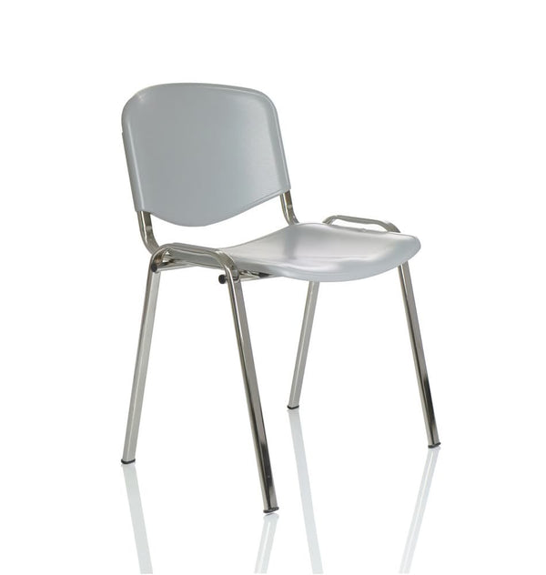 Visy upholstered gray chair